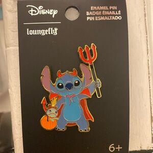 Loungefly Disney Stitch Halloween Enamel Pin